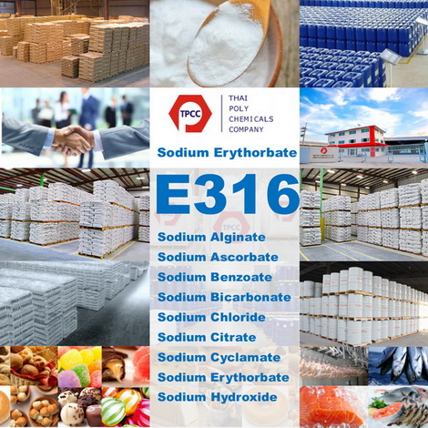 Sodium Erythorbate, โซเดียมอีรีโทรเบต, โซเดียมอีรีโทรเบท, สารกันหืน, สารถนอมอาหาร, E316, INS316